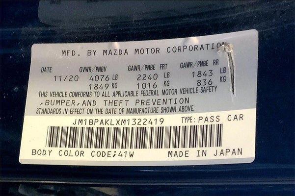 2021 Mazda Mazda3 Select in Kalamazoo, MI - HZ Plainwell Ford