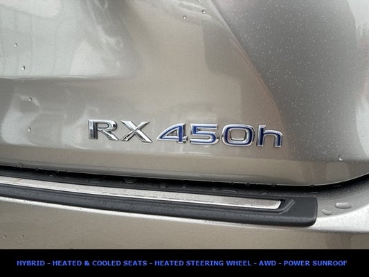 2021 Lexus RX 450h HYBRID AWD in Kalamazoo, MI - HZ Plainwell Ford