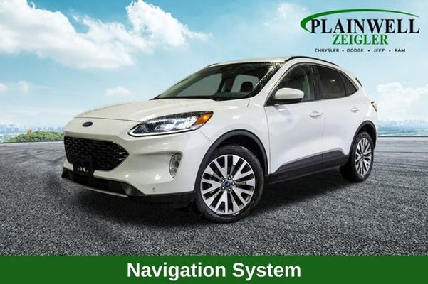 2022 Ford Escape Titanium Sync 3 communications and entertainment system in Kalamazoo, MI - HZ Plainwell Ford