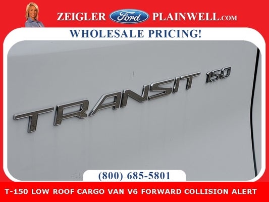 2023 Ford Transit-150 Base LOW ROOF CARGO VAN LANE KEEPING SYS. in Kalamazoo, MI - HZ Plainwell Ford