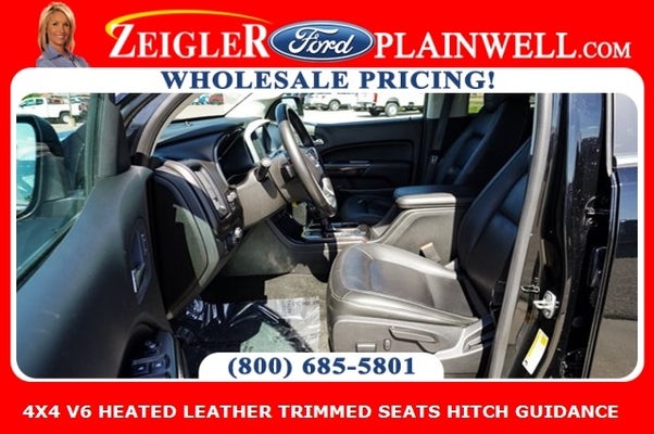 2018 GMC Canyon SLT 4X4 V6 HEATED LEATHER TRIMMED SEATS HITCH GUIDANCE in Kalamazoo, MI - HZ Plainwell Ford