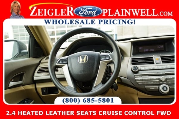 2009 Honda Accord LX-P 2.4 HEATED LEATHER SEATS CRUISE CONTROL FWD in Kalamazoo, MI - HZ Plainwell Ford