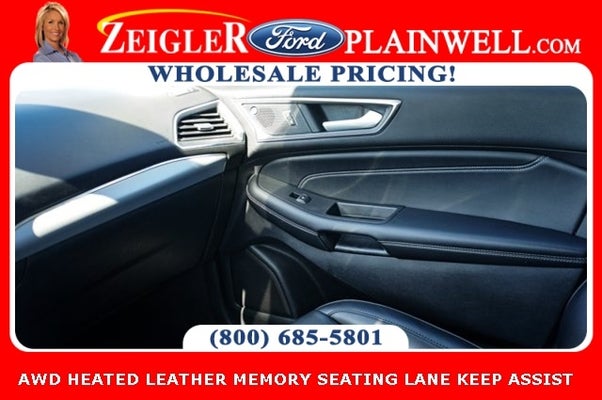 2021 Ford Edge Titanium AWD HEATED LEATHER MEMORY SEATING LANE KEEP ASSIST in Kalamazoo, MI - HZ Plainwell Ford
