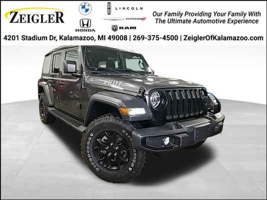 2021 Jeep Wrangler Willys 4x4 in Kalamazoo, MI - HZ Plainwell Ford