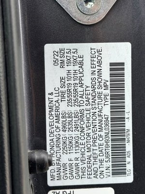 2022 Honda CR-V Hybrid Touring in Kalamazoo, MI - HZ Plainwell Ford