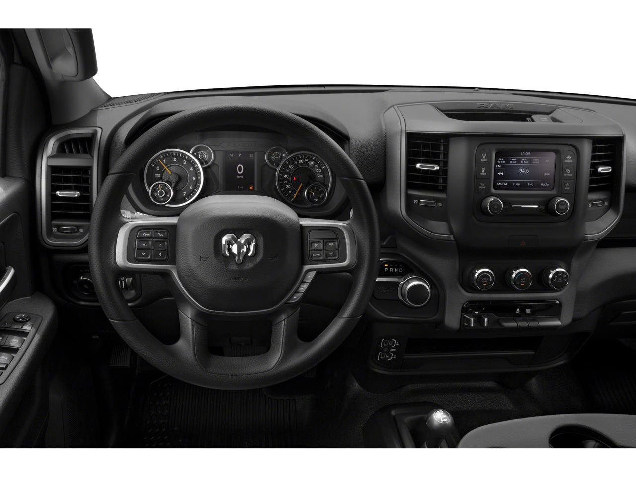 2019 RAM 3500 Tradesman Crew Cab 4x4 V8 6.4 Liter Hemi Fiberglass Topper T