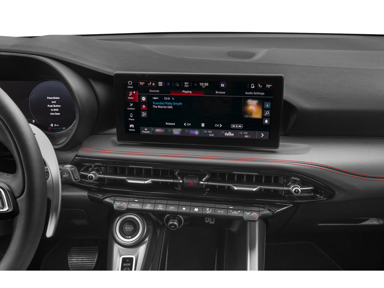 2024 Dodge Hornet R/T 10.25" Touchscreen Display