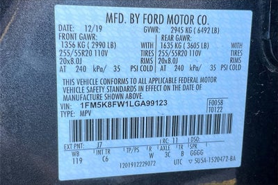 2020 Ford Explorer Limited