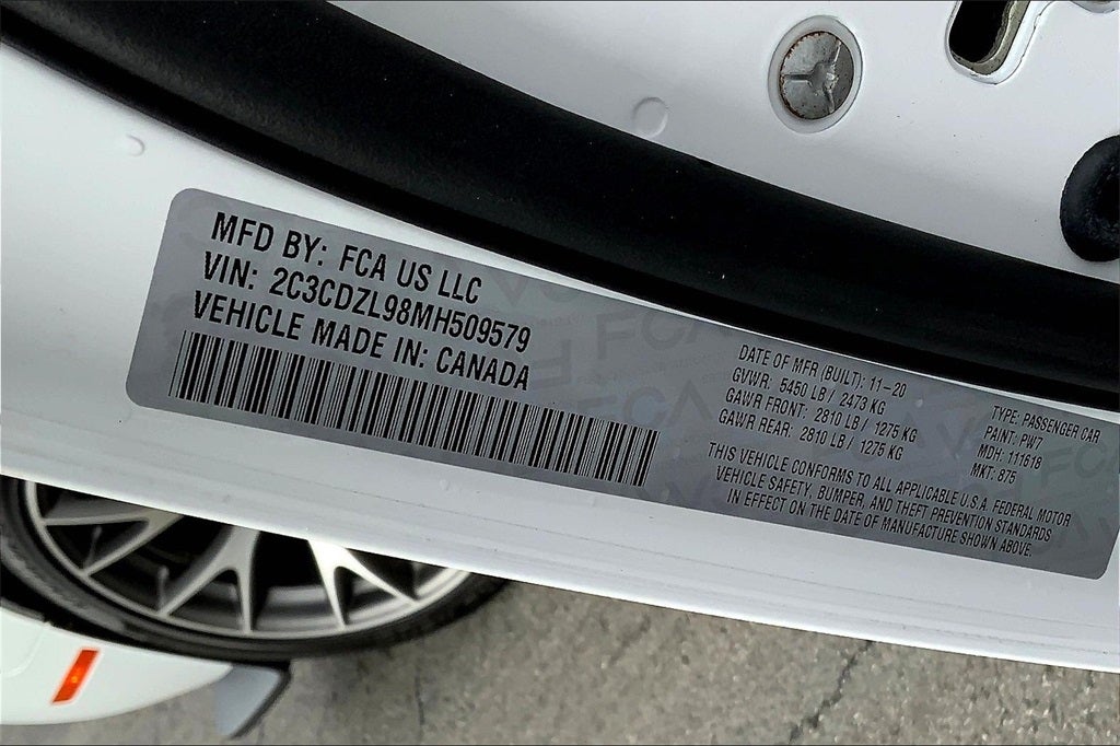 2021 Dodge Challenger SRT Hellcat Redeye