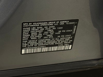 2024 Volkswagen Atlas 2.0T SE w/Technology