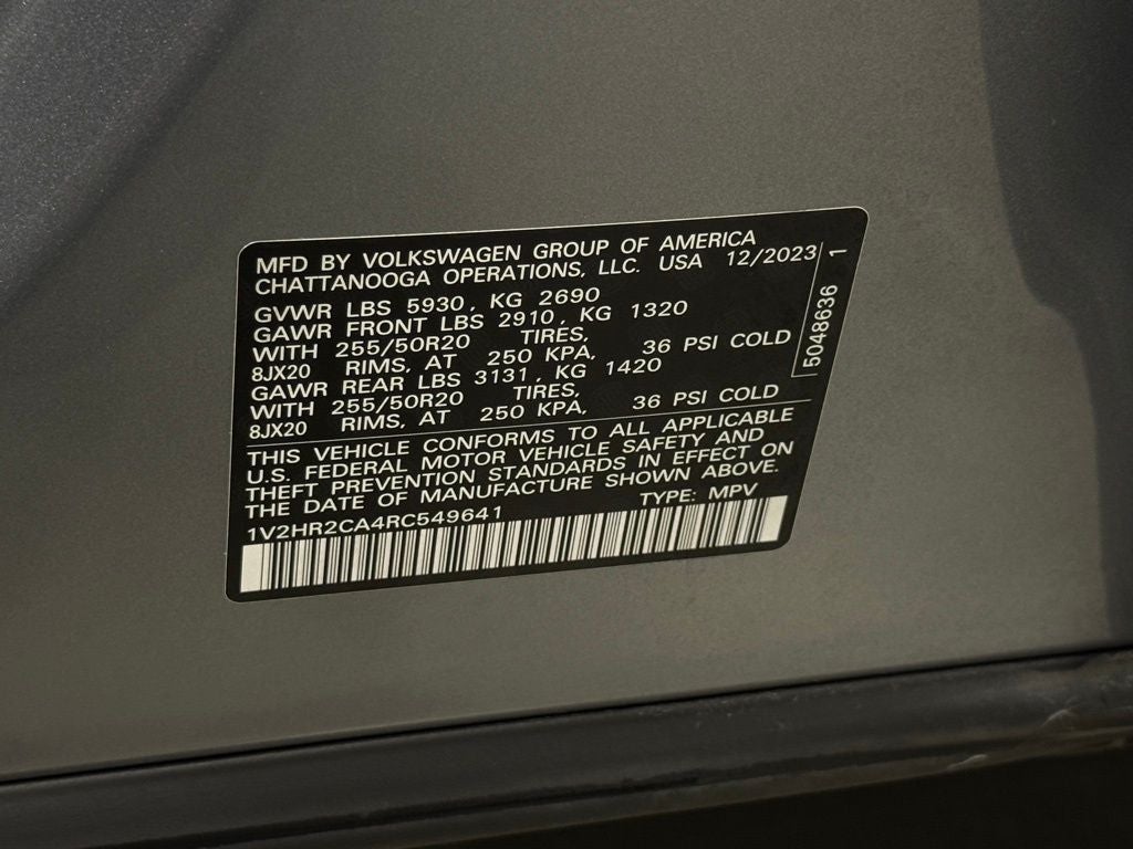 2024 Volkswagen Atlas 2.0T SE w/Technology