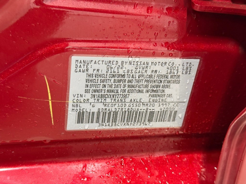 2022 Nissan Sentra SV