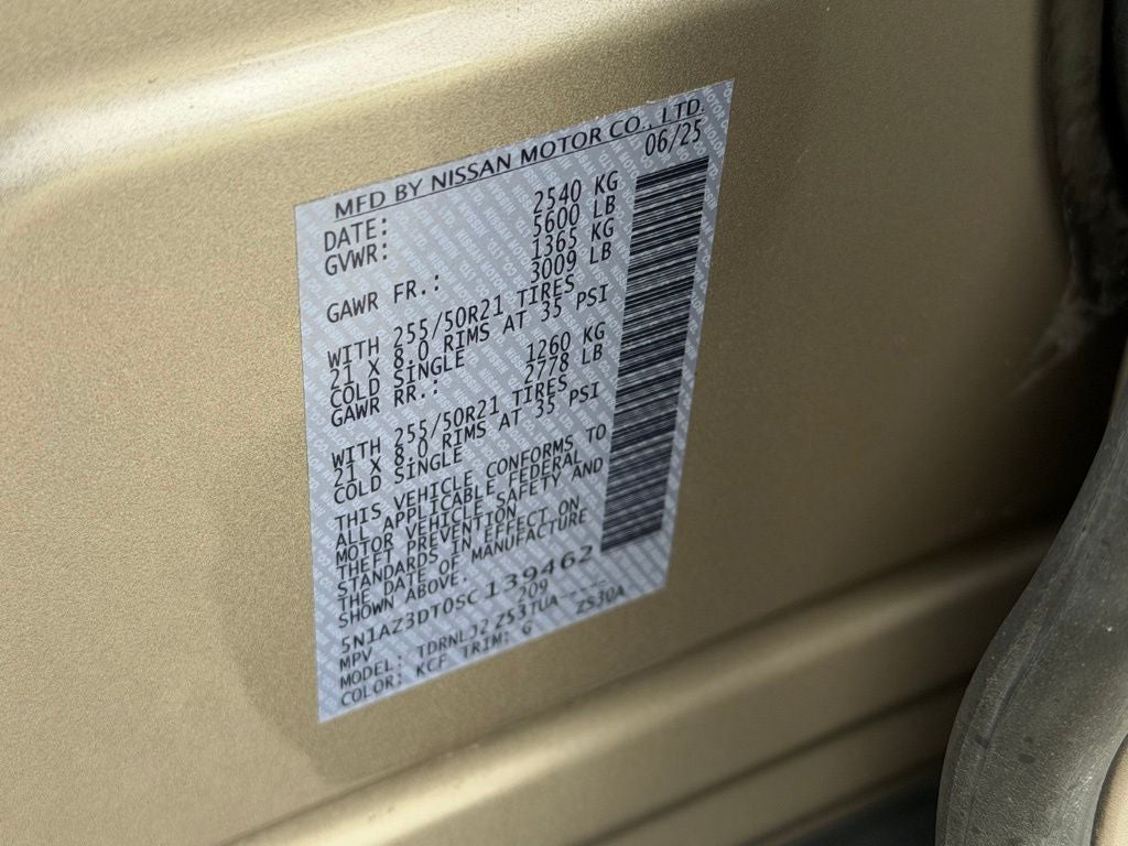 2025 Nissan Murano Platinum AWD