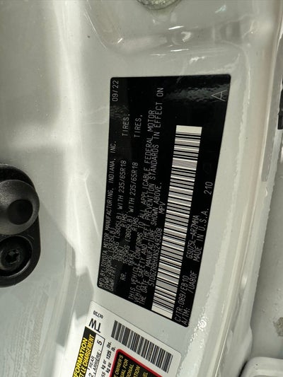 2022 Toyota Highlander XLE AWD