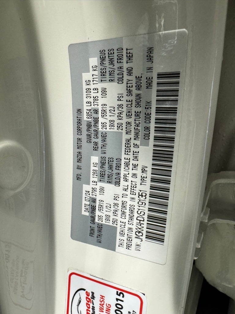 2025 Mazda Mazda CX-90 3.3 Turbo Select