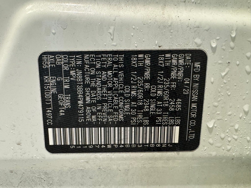 2023 Nissan Rogue SV AWD