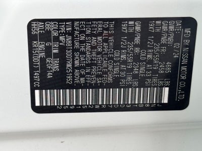 2024 Nissan Rogue Platinum AWD