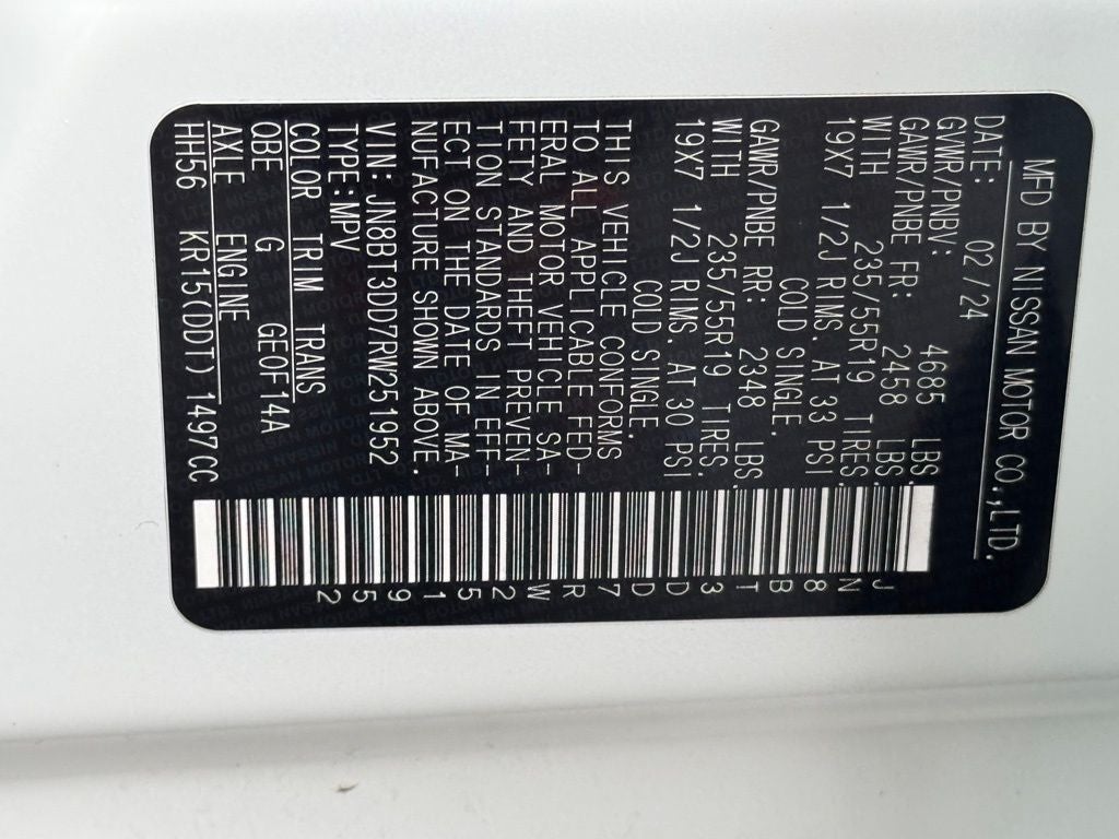 2024 Nissan Rogue Platinum AWD