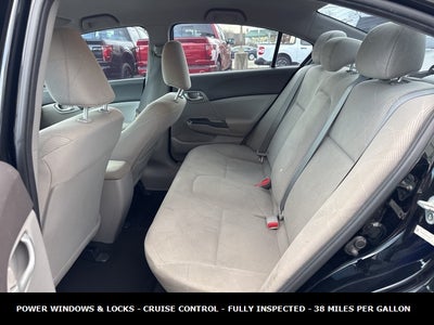 2012 Honda Civic LX LOCAL TRADE