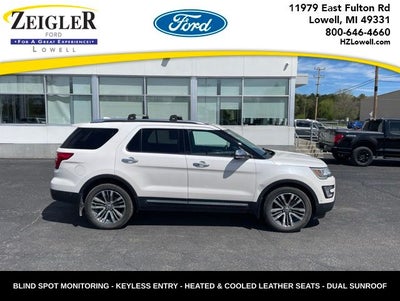 2017 Ford Explorer Platinum LOCAL TRADE