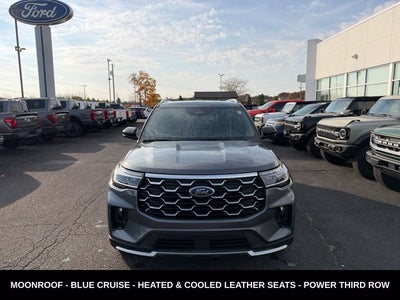 2025 Ford Explorer Platinum ULTIMATE PACKAGE