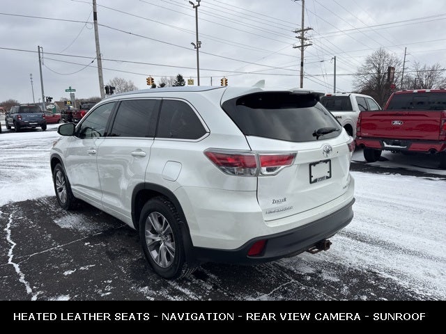 2015 Toyota Highlander XLE V6 4WD