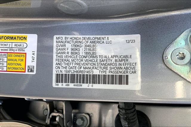 2024 Honda Civic Hatchback Sport