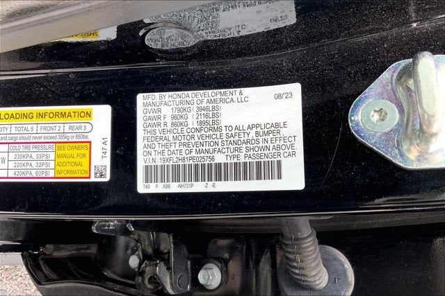2023 Honda Civic Hatchback Sport
