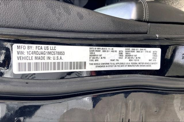 2021 Dodge Durango SXT Plus