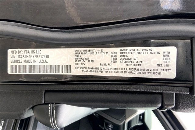 2022 Jeep Grand Cherokee Altitude