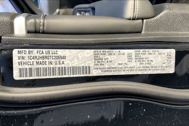 2026 Jeep Grand Cherokee Limited Reserve