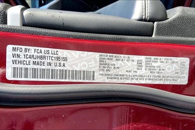 2026 Jeep Grand Cherokee Limited