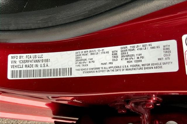 2022 RAM 1500 Limited