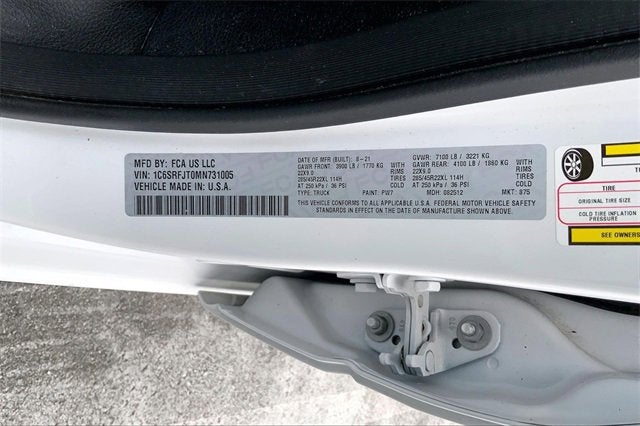 2021 RAM 1500 Laramie