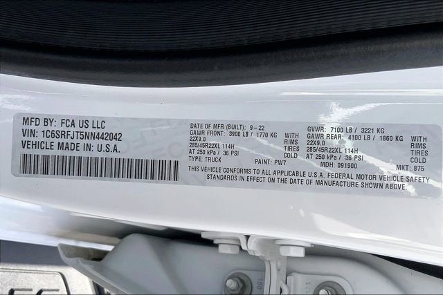 2022 RAM 1500 Laramie