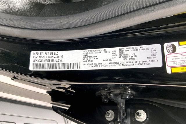 2022 RAM 1500 Laramie