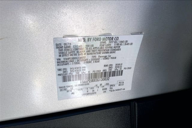 2014 Ford Taurus Limited