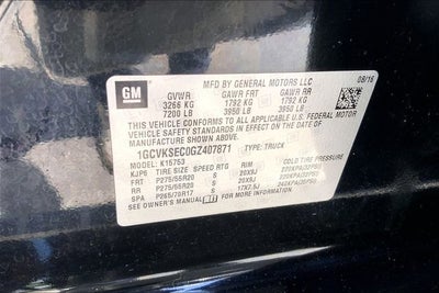 2016 Chevrolet Silverado 1500 LTZ