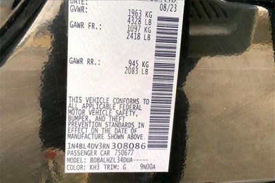 2024 Nissan Altima 2.5 SV