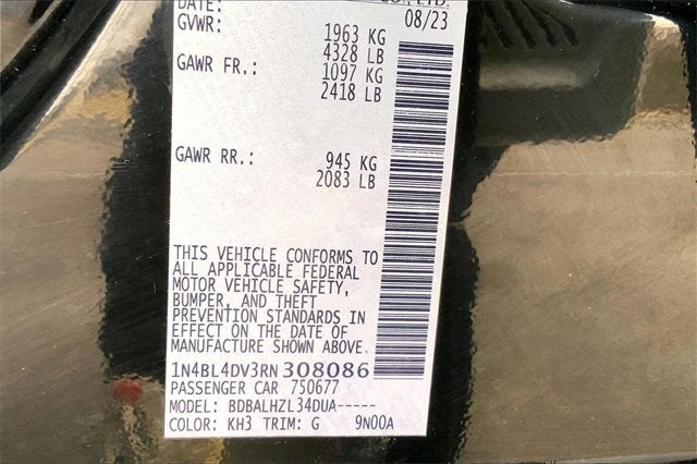 2024 Nissan Altima 2.5 SV