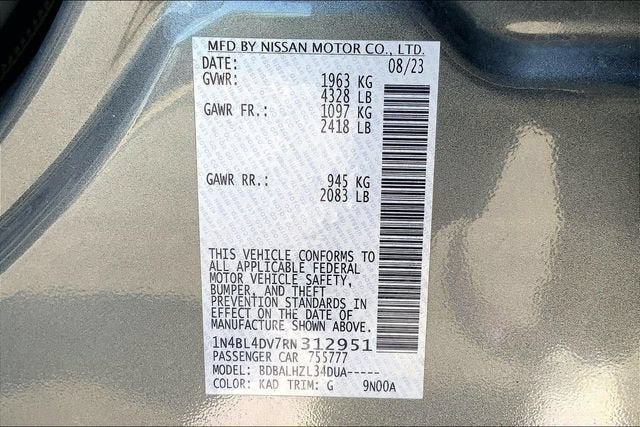 2024 Nissan Altima 2.5 SV