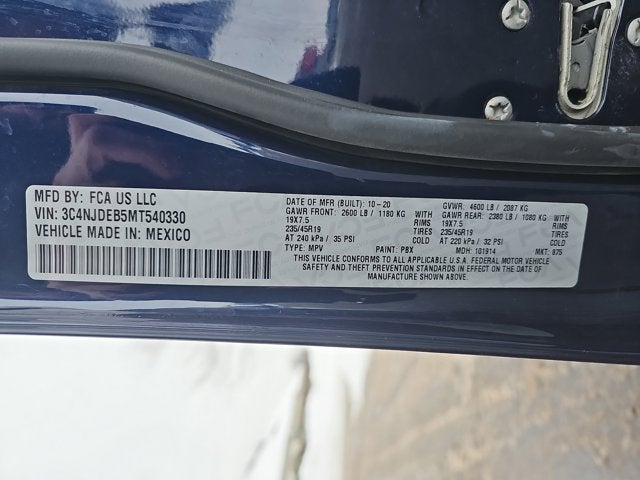 2021 Jeep Compass 80th Anniversary