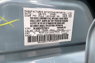 2024 Nissan Sentra SV