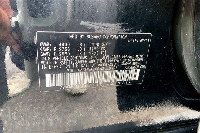 2022 Subaru Legacy Premium