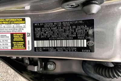 2021 Toyota Camry SE