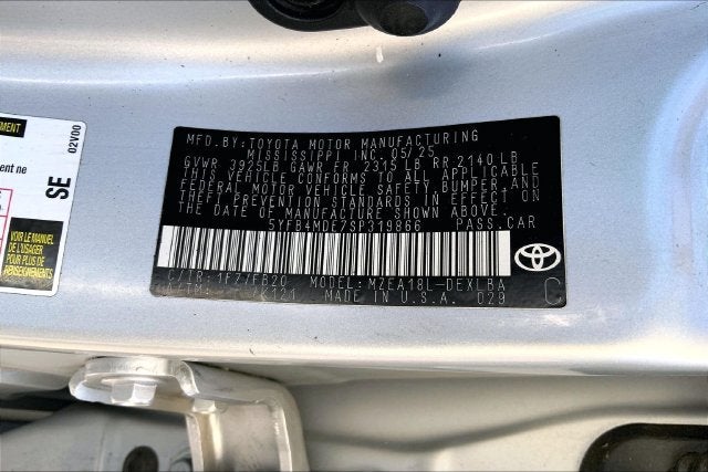 2025 Toyota Corolla LE