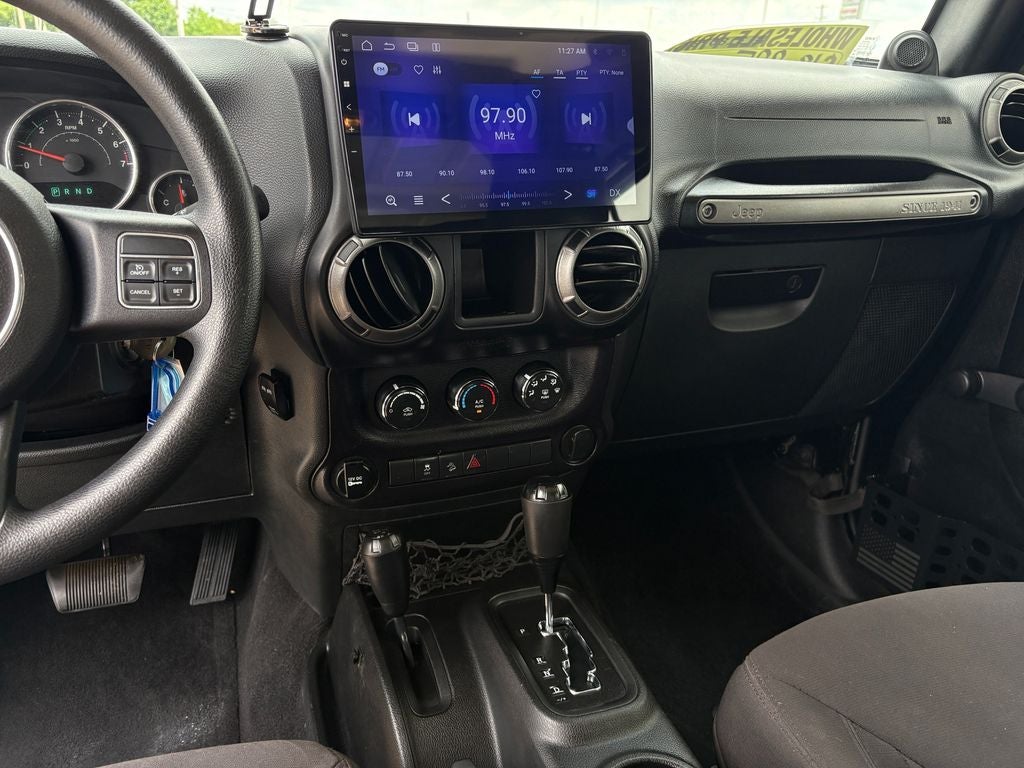 2014 Jeep Wrangler Unlimited Sport Black 3-Piece Hard Top