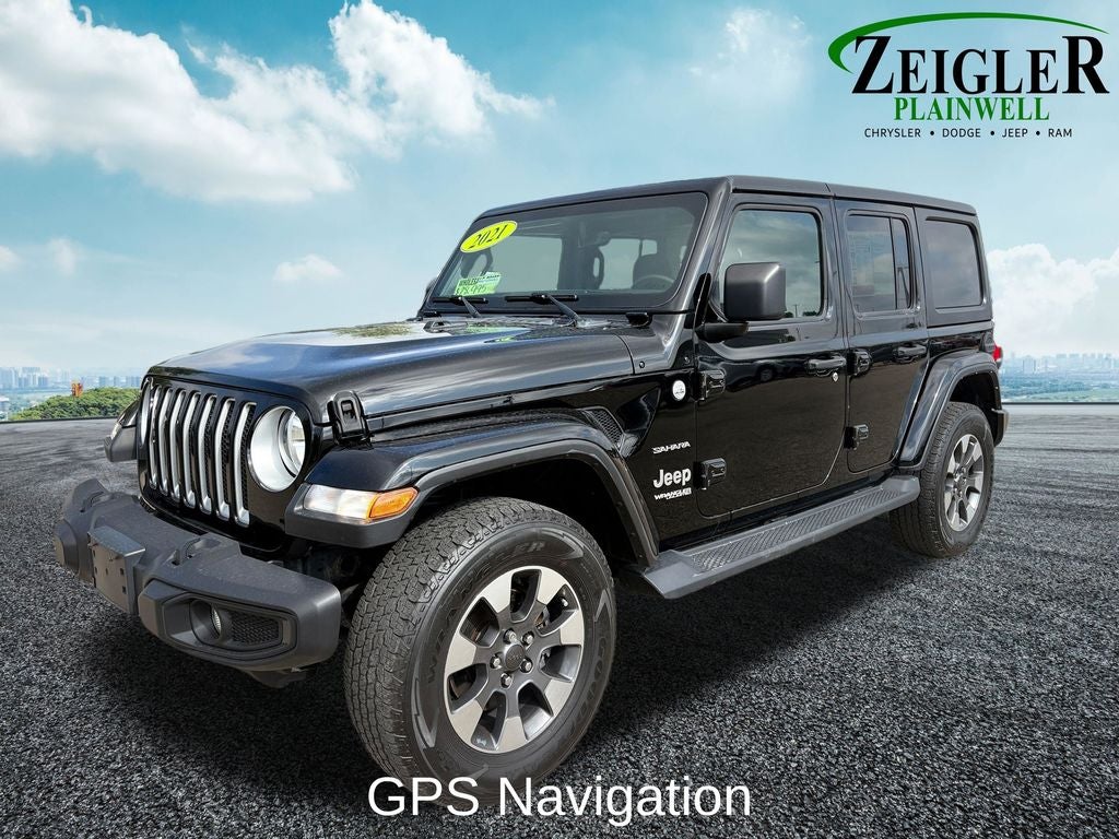 2021 Jeep Wrangler Unlimited Sahara GPS Navigation