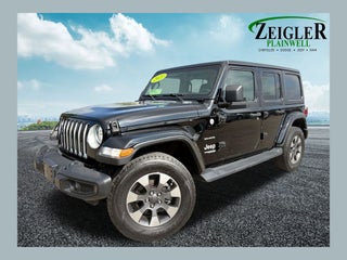 2021 Jeep Wrangler Unlimited Sahara GPS Navigation