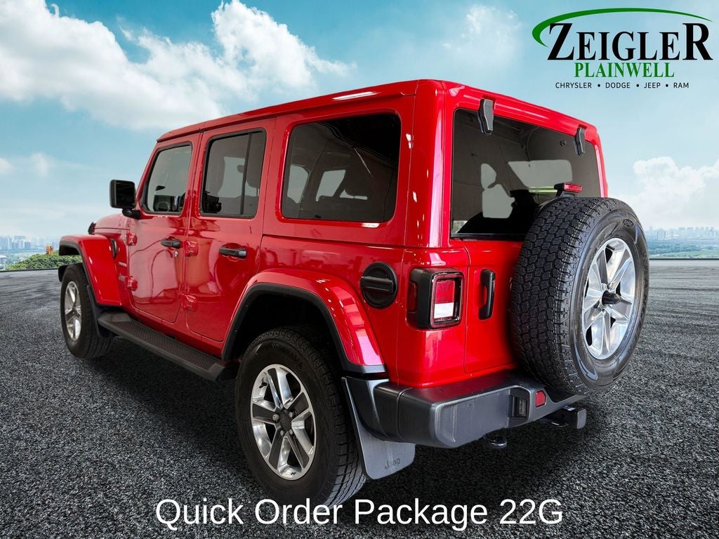2021 Jeep Wrangler Unlimited Sahara GPS Navigation